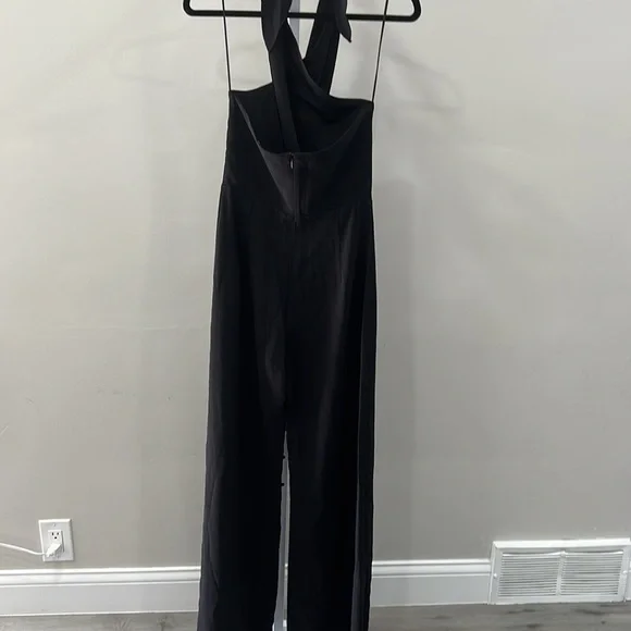 Amanda Uprichard X REVOLVE Zahara Jumpsuit in Black